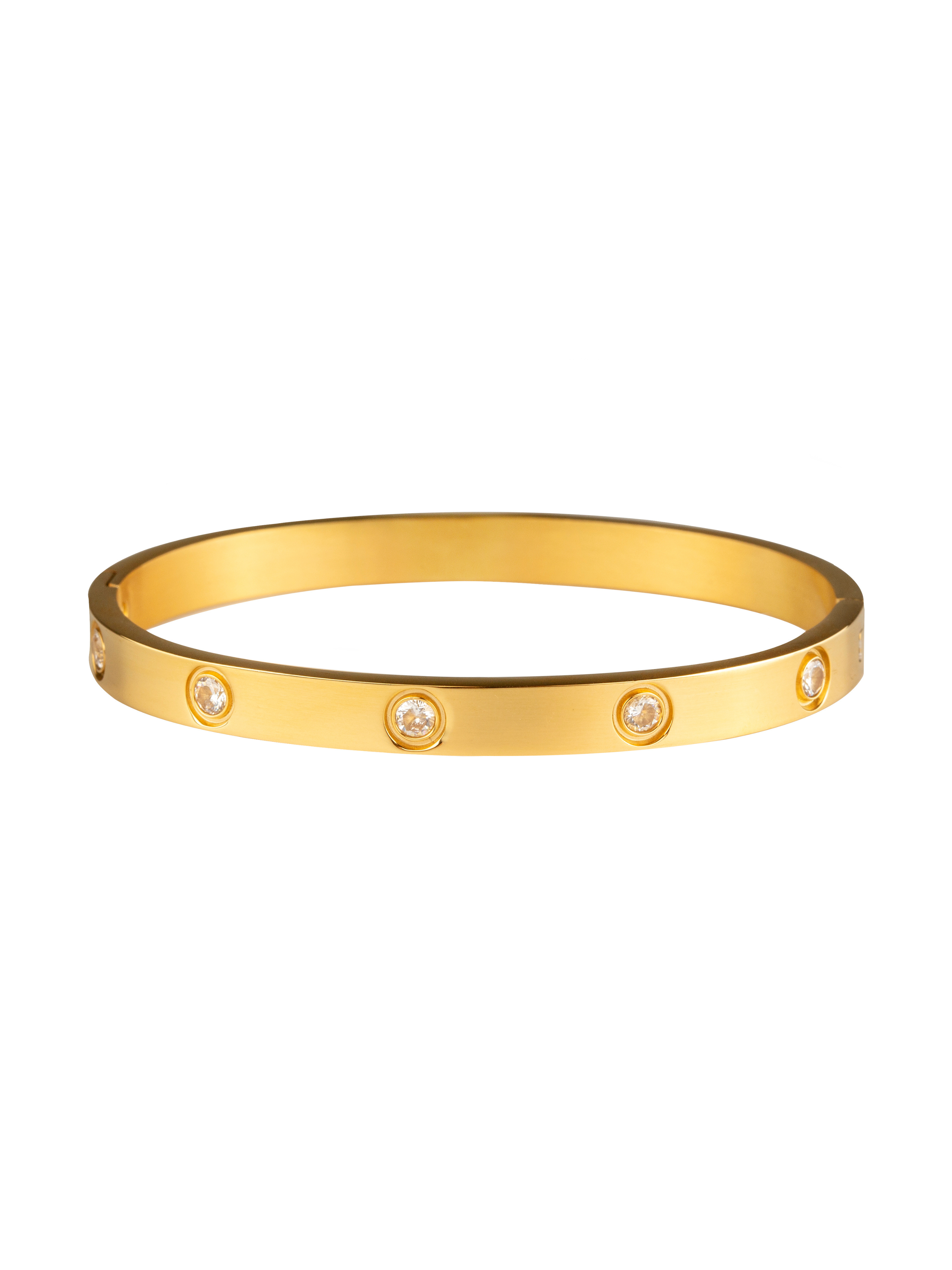 HIERARCHY BANGLE - GOLD