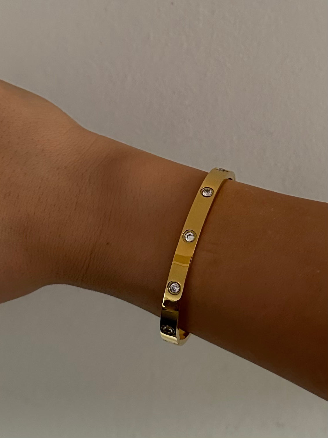 HIERARCHY BANGLE - GOLD